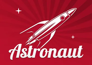 Слот Astronaut с космонавтом и звёздным фоном в Бро Казино