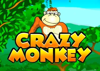 Слот Crazy Monkey с обезьяной в джунглях и бананами в Бро Казино